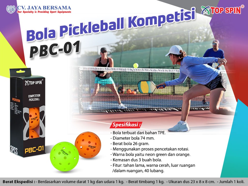 bola pickleball, bola pickleball latihan, bola pickleball pertandingan, bola pickleball outdoor, bola pickleball indoor, harga bola pickleball, paddle pickleball, raket pickleball, bat pickleball, pemukul pickleball, pickleball, harga paddle pickleball, jual paddle pickleball, paddle pickleball terbaik, ukuran raket pickleball, lapangan pickleball, ukuran lapangan pickleball, jaring pickleball, tiang pickleball, bola pickleball, karpet pickleball, alat alat pickleball, pickleball